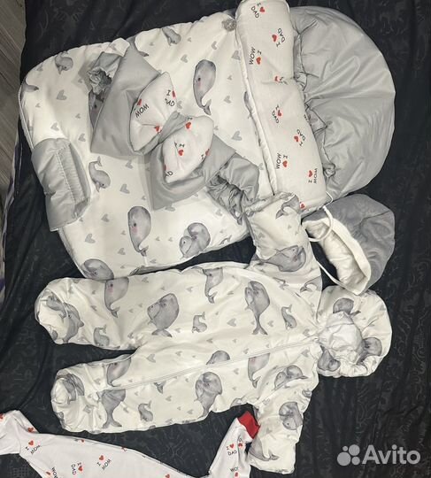 Конверт на выписку осень зима