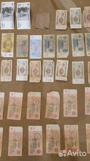 Купюры СССР и др.страны
