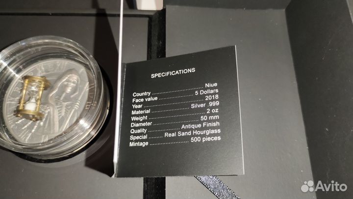 Carpe diem 2 Oz Серебро Монета