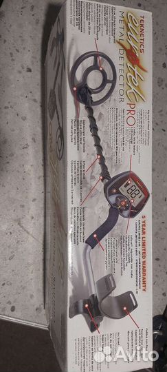 Металлоискатель Teknetics eurotek pro + pinpointer
