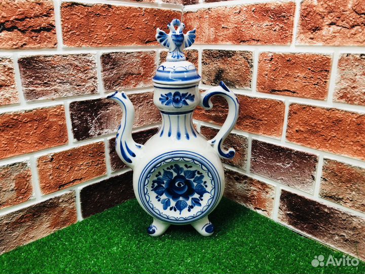 Z.8769 чайник Гжель 