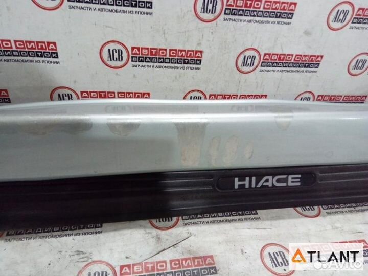 Бампер задний toyota hiace
