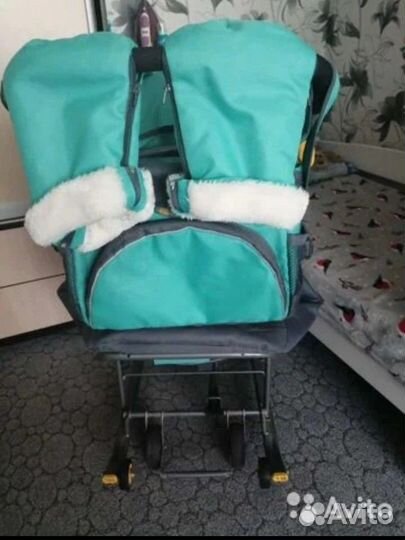 Коляска санки