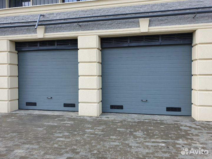 Ворота подъемно-секционные + автоматика