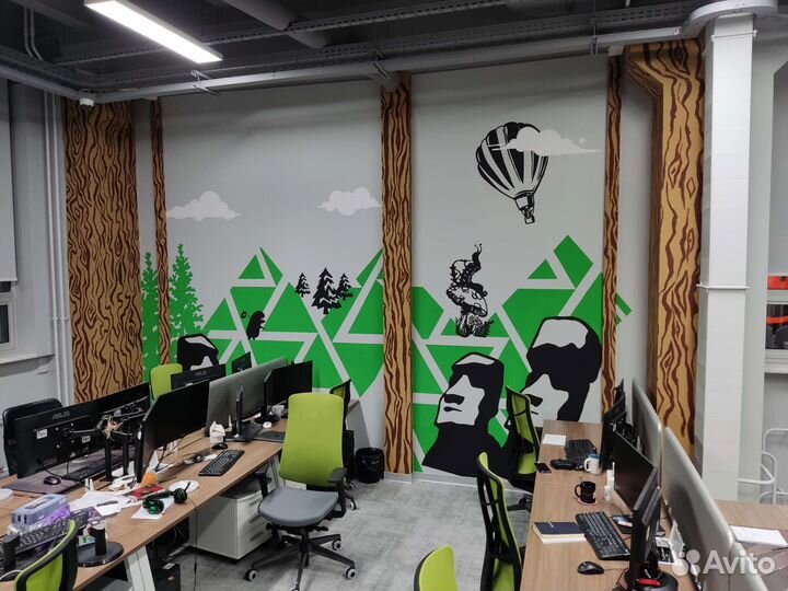 Художник роспись стен