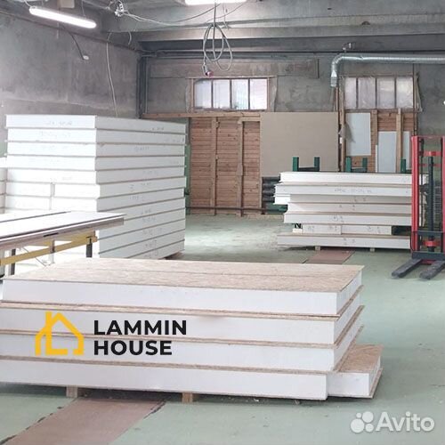 Сип SIP панели OSB. Размер 2500*625*68 мм