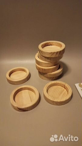 Подсвечник деревянный