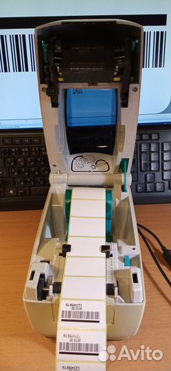 Принтер этикеток термотрансферный Zebra TLP 2824