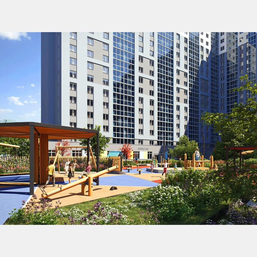 1-к. квартира, 44,5 м², 13/19 эт.