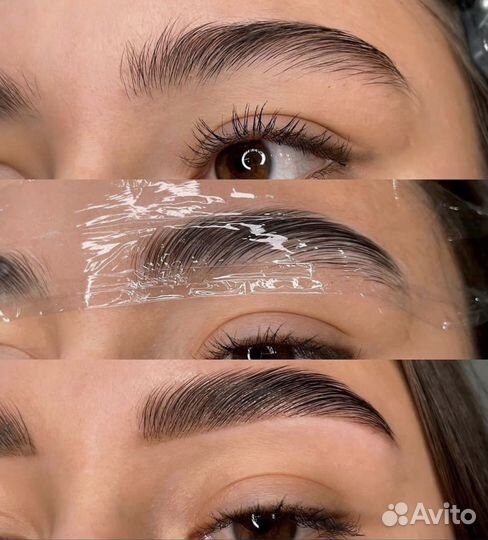 Коррекция и окрашивание бровей