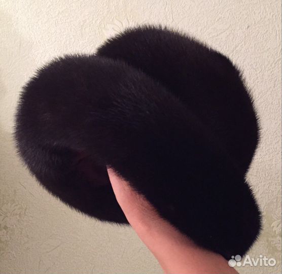 Женская норковая шапка