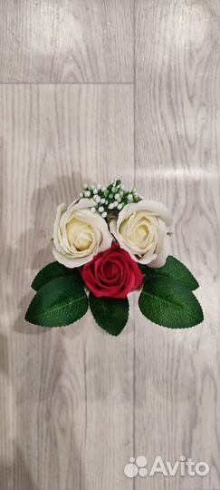 Букет из мыльных цветов