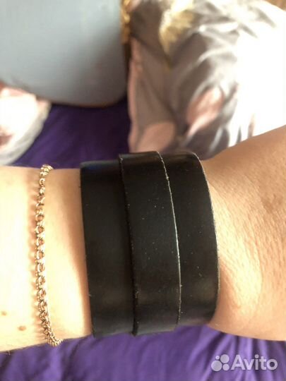 Напульсник кожаный