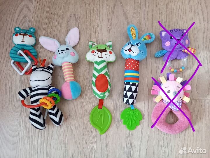 Развивающие Игрушки Погремушки