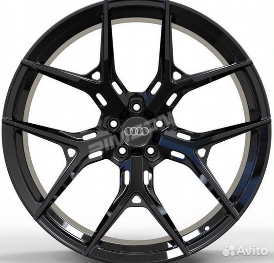 Кованый диск в стиле vossen R22 5x112. Разные диза