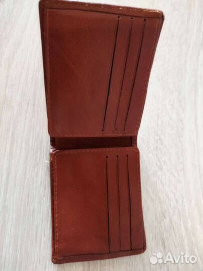 Кожаный кошелёк мужской Armani