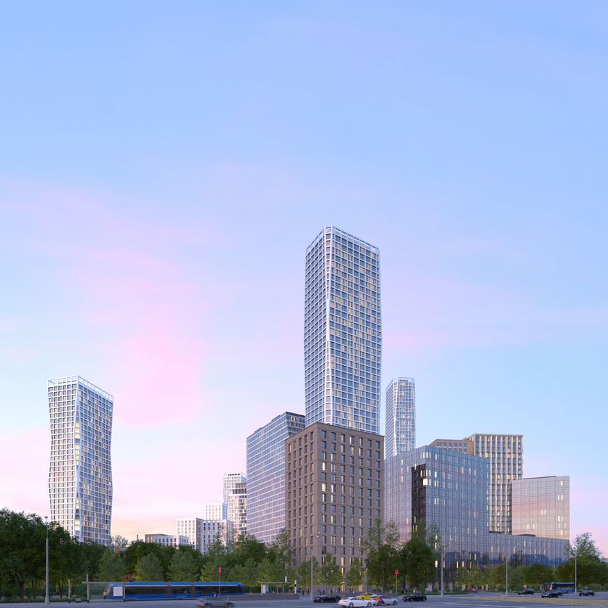 1-к. квартира, 41,7 м², 23/28 эт.