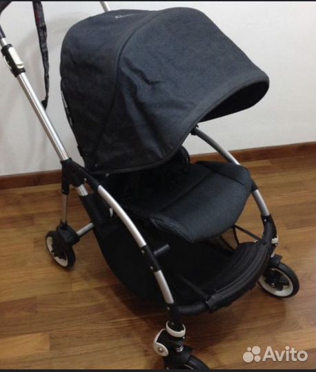 Коляска bugaboo bee plus (лимитка denim 107)