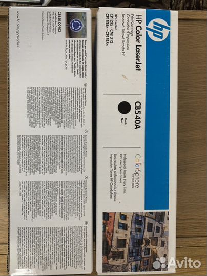 Картридж cb540a