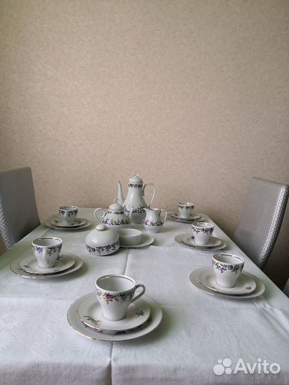 Столовый сервиз гдр фарфор