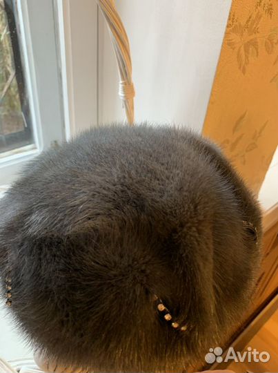 Берет норковый