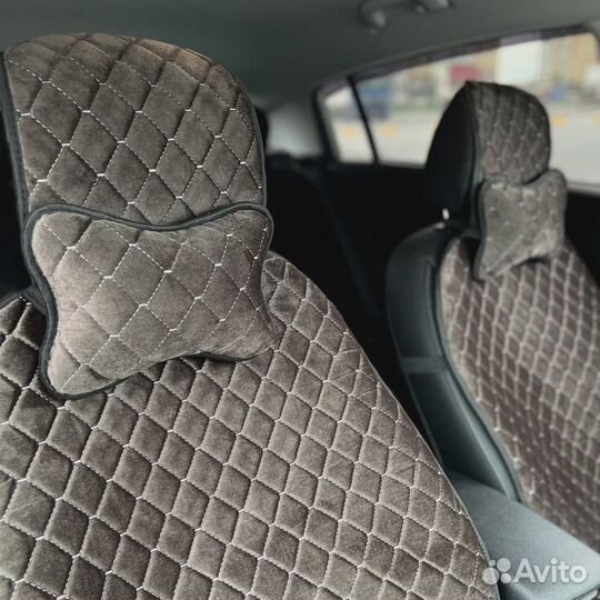 Накидки на сиденья с примеркой и установкой