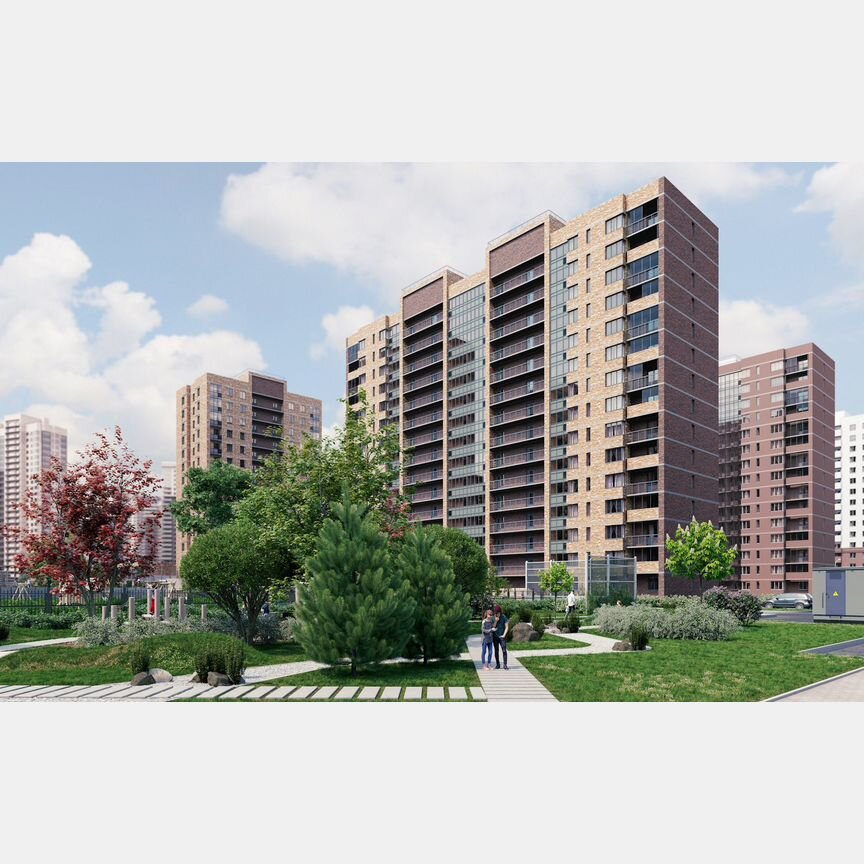 1-к. квартира, 35,2 м², 2/27 эт.