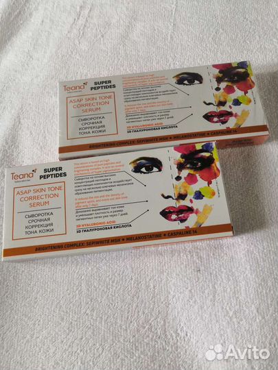 Teana Super Peptides - срочная коррекция тона
