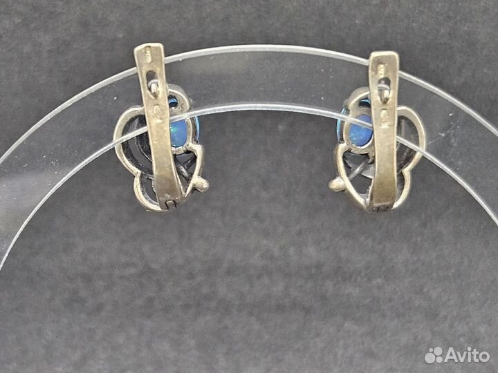 Серебряные серьги