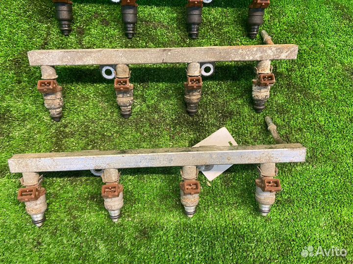 Chevrolet Lacetti / Рейка топливная с форсунками