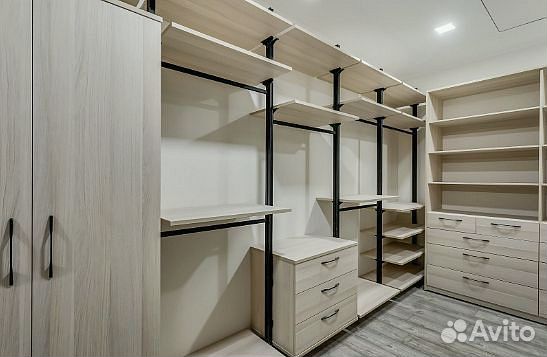 Гардеробные на заказ от производителя
