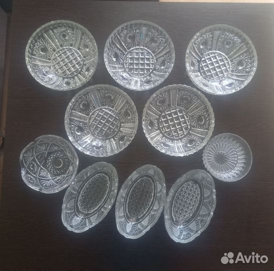 Хрустальная посуда СССР