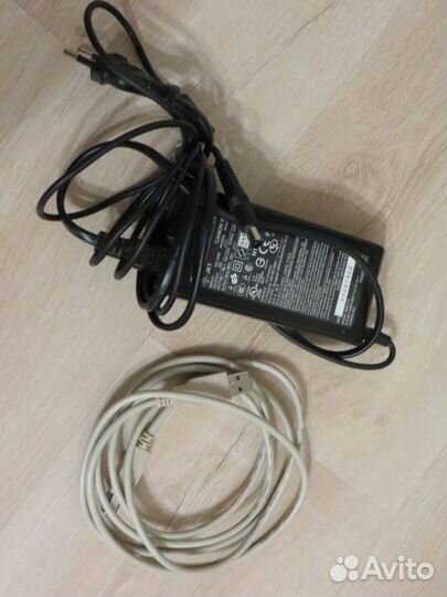 Адаптер рабочий,провод,принтер Canon на запчасти