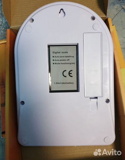 Весы кухонные электронные новые