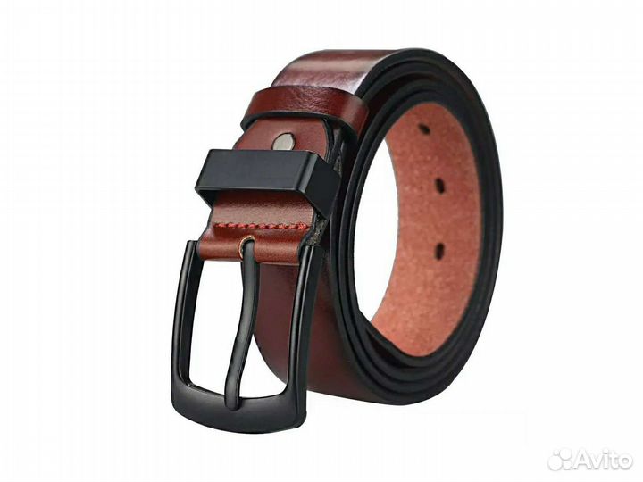 Кожаный ремень мужской