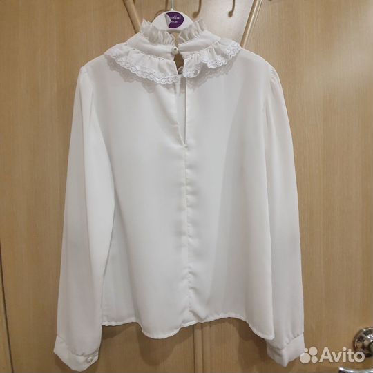Блузка для девочки школьная