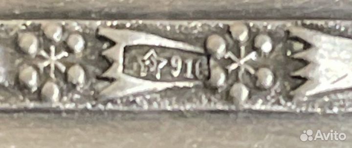 Ложечки кофейные. Серебро 916 проба