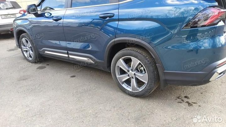 Брызговики Geely Okavango 2023+ (1 рестайл)