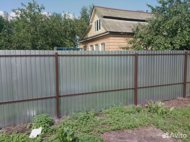 Установка заборов