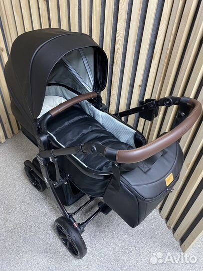 Коояска для новорожденных верх эко кожа
