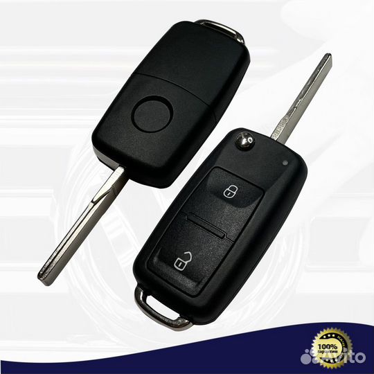 Корпус выкидного ключа зажигания Фольксваген HU66