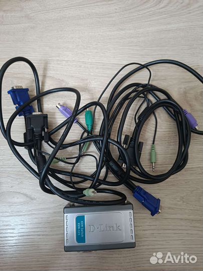 KVM переключатель D-Link kvm-121
