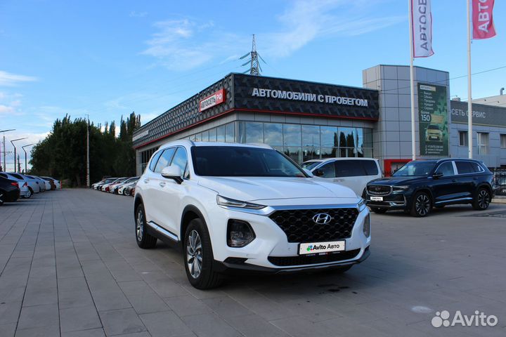 Hyundai Santa Fe 2.0 AT, 2020, 87 420 км