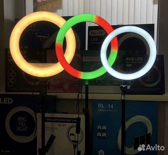 Кольцевые лампы в Барнауле (доставка)