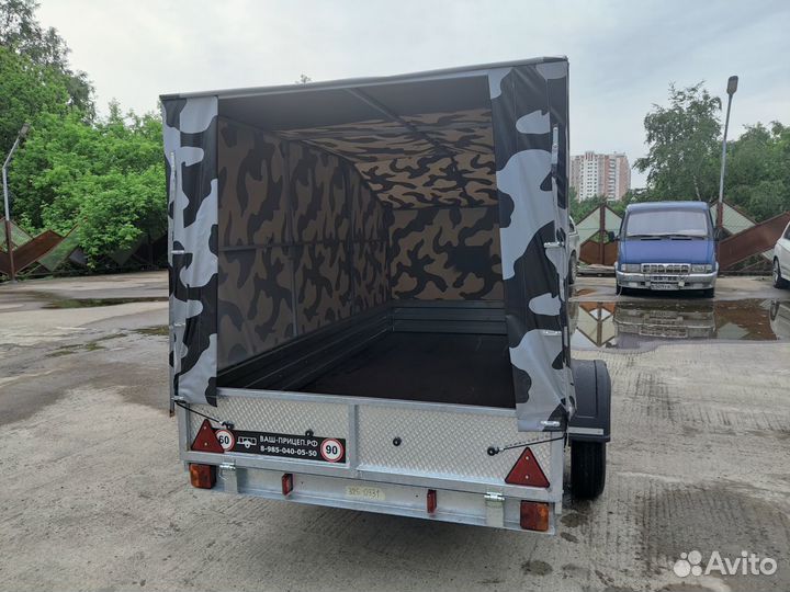 Прицеп легковой оцинкованный 3.2x1.5м