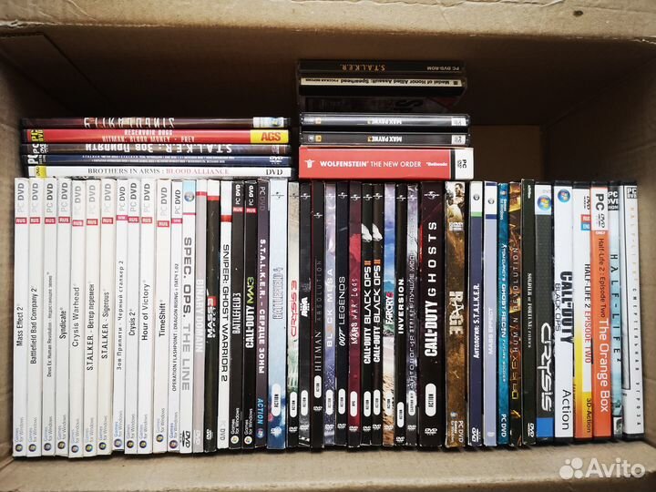 Диски с компьютерными играми