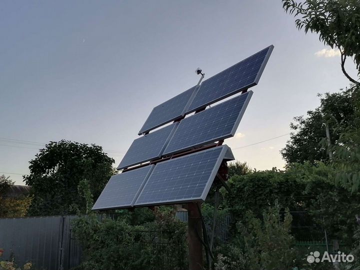 Солнечные батареи поликристалл 100 ватт 6шт
