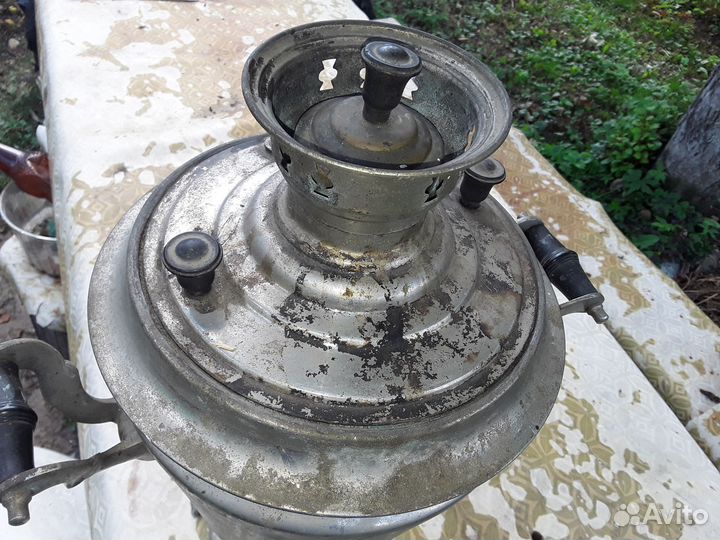 Самовар-рюмкой дровяной