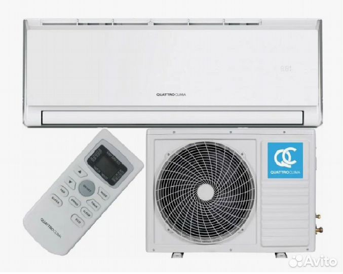 Кондиционер quattroclima + монтаж