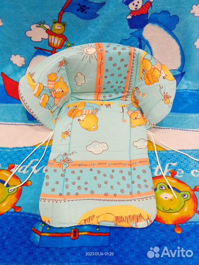 Сиденье мягкое для санок